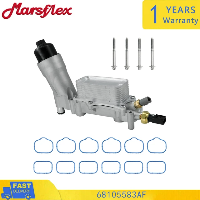 ALUMINUM ENGINE OIL Filter Housing For Dodge Charger Chrysler Jeep