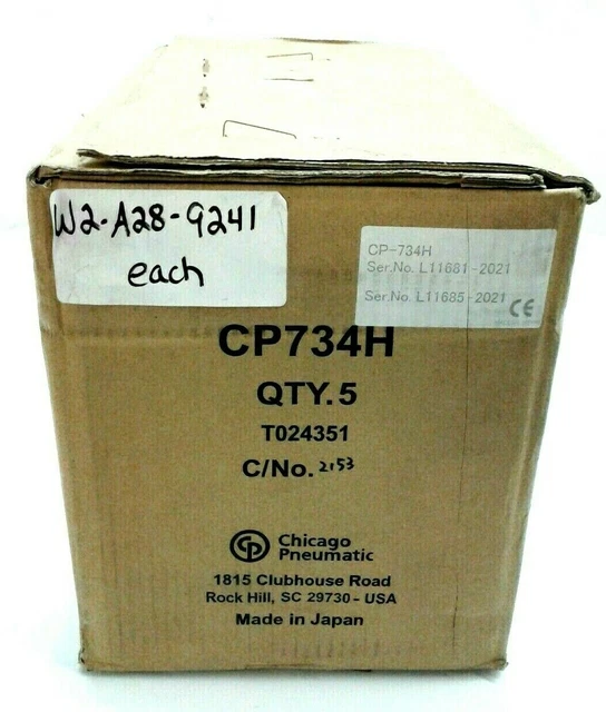Chicago Pneumatic Cp734H 1/2" Impact Wrench
