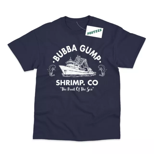 Bubba Gump Shrimp Inspired by Forrest Gump Printed T-Shirt