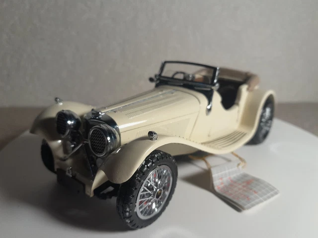 Franklin Mint, Jaguar SS 100 de 1938, avec son certificat - - Catawiki