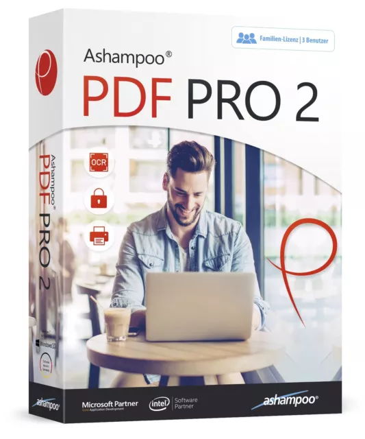 Ashampoo PDF Pro 2 für 3 PCs - Bearbeiten, Konvertieren, Zusammenfügen- Download