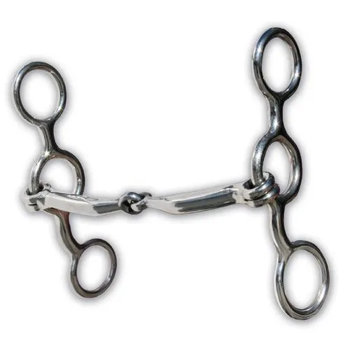 Bit - Equisential Short Shank Smooth Snaffle (Professional Choice)