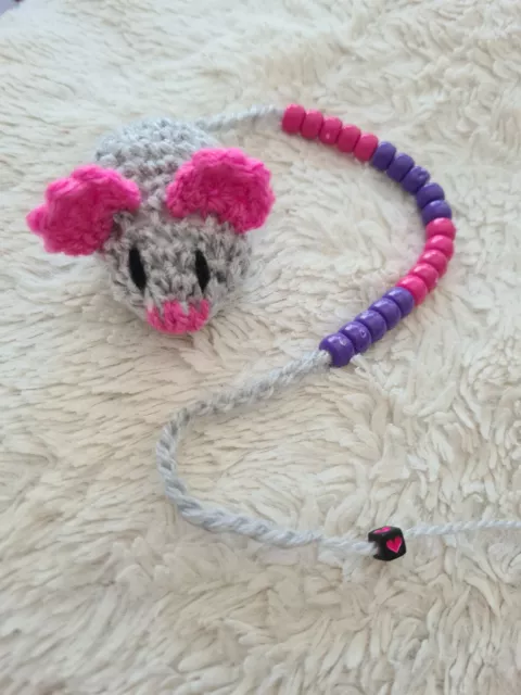 Rechenmaus für Erstklässler Rosa Lila ♡ Einschulung Geschenk