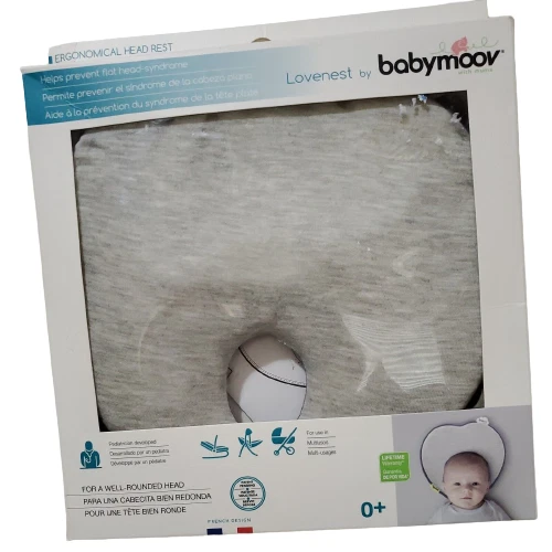Babymoov Love Nest Ergonomical Pediatrician Designed Grey Head Support