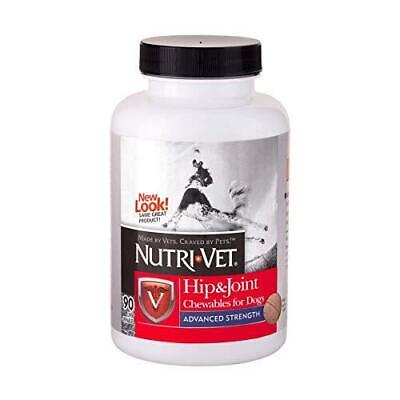 Nutri-Vet Hip & Joint Chewable Dog Supplements | Formulated with Glucosamine &