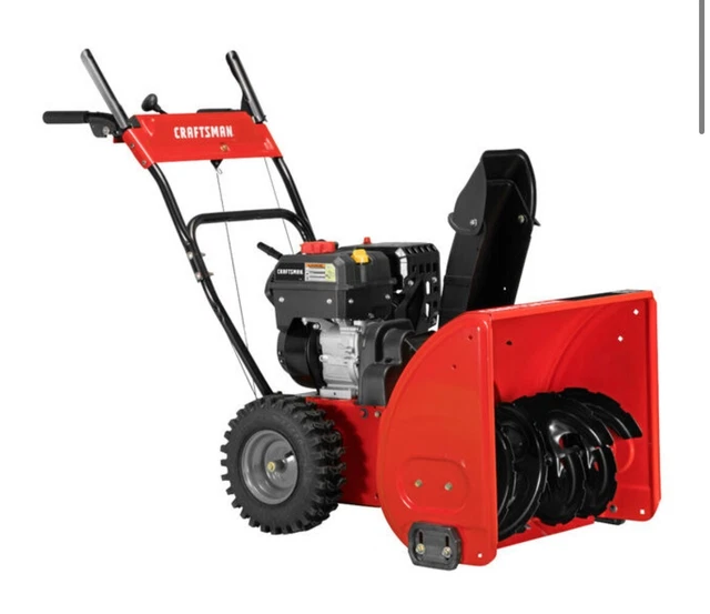 CRAFTSMAN SB400 24IN Twostage Selfpropelled Gas Snow Blower 725.00