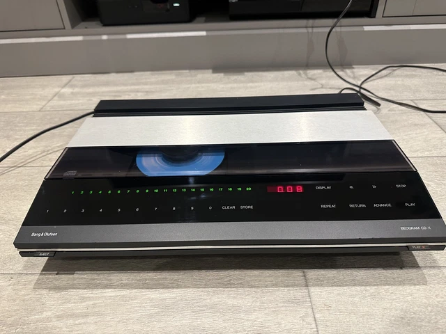BANG & OLUFSEN Beogram CD X 5122 Compact Disc Player, Top-Loading In ...