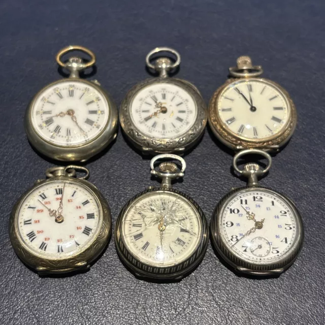 Lot Montre Gousset De Femme Ancienne