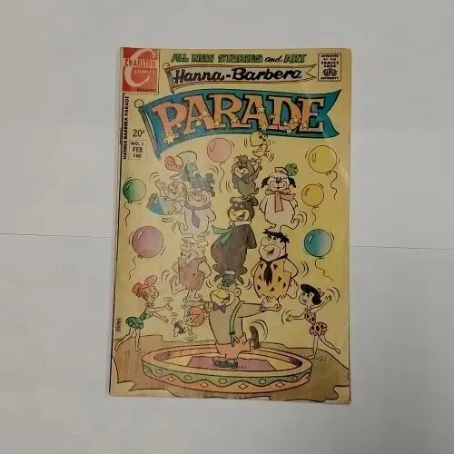 Hanna-Barbera Parade November 1971 Flintstones Comic
