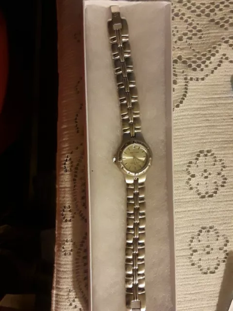 Anne Klein Silver Band Watch For Woman Used