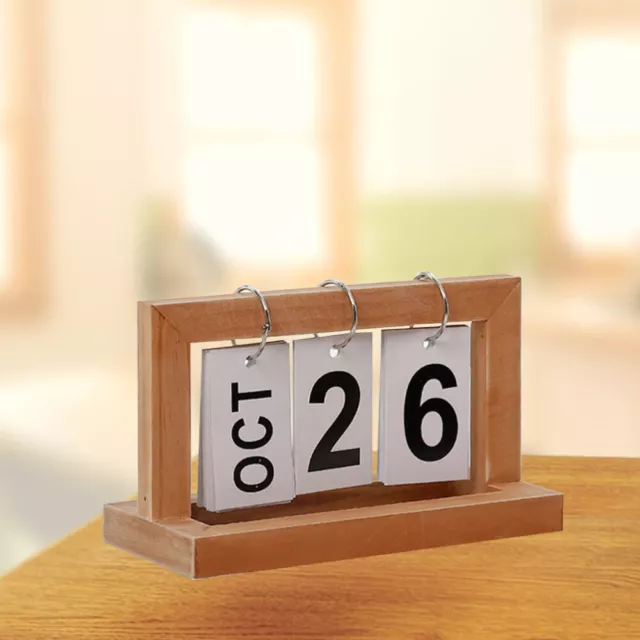 Kalender Aus Holz Bürokalender Für Den Schreibtisch Heimkalender Tischkalender