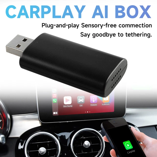 WIRELESS CARPLAY ADAPTER For iPhone Apple Wireless Carplay Dongle,Plug