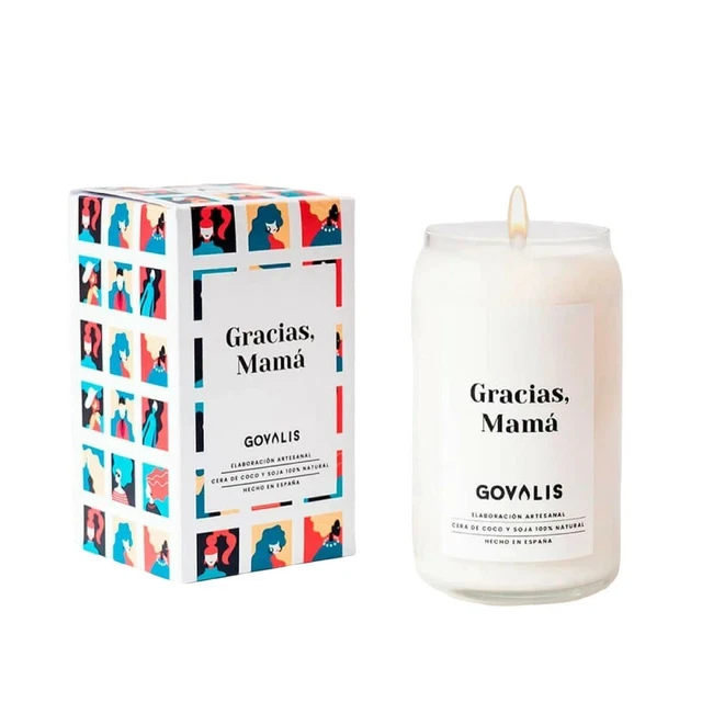 Vela Perfumada GOVALIS Gracias Mamá [500 g]