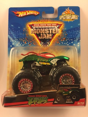 hot wheels monster truck teenage mutant ninja turtles