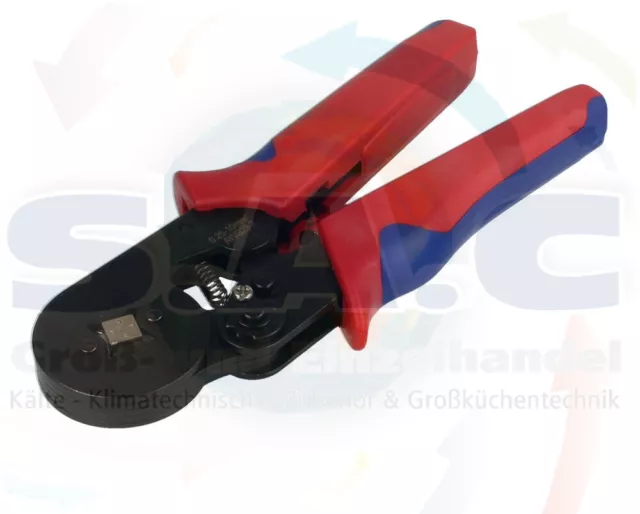 Pince à sertir pour embouts de fil Ø 0,25 - 10 mm2