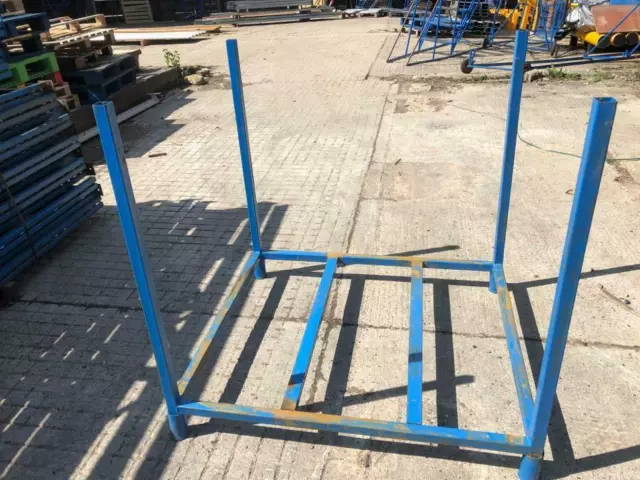 Steel Stillage Heavy Duty Stackable Metal Post Pallet (Brentwood Branch)