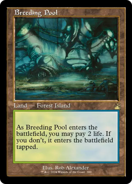 MTG Breeding Pool (Retro) [Ravnica Remastered, Near Mint]