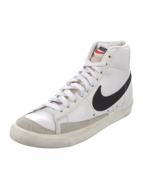 Nike Blazer Mid 77 White Black Junior Kids Size 6.5