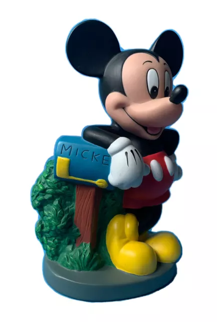 Tirelire Disney Mickey Mouse Letter Box Vintage Coin Bank/ Retro Collector/ 22cm