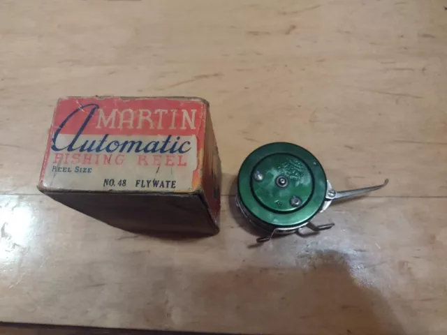 MARTIN AUTOMATIC FISHING Reel Model 48 Fly reel Box Only Vintage $11.99 -  PicClick
