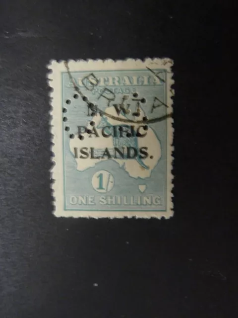 *NWPI/NEW GUINEA*KANGAROO PERF/O.S.*3rd/WMK 5th SETTING*FINE USED ROO*AUSTRALIA*