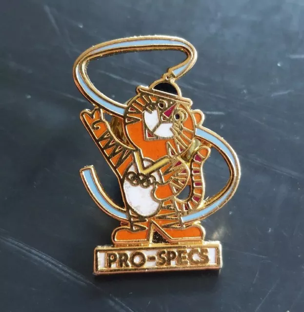Hodori Seoul 1988 Souvenir Pin Badge Tiger Mascot Summer Olympic Games
