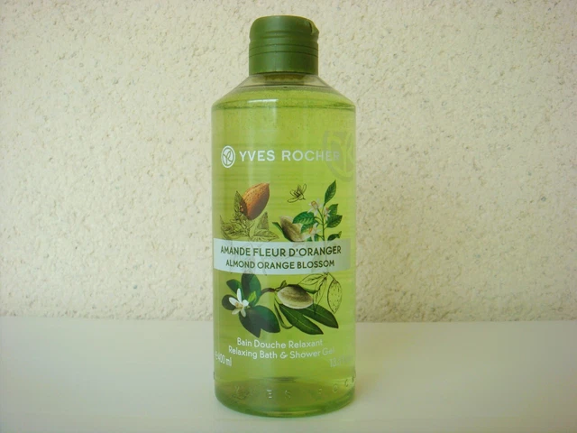 YVES ROCHER AMANDE Fleur D'oranger Gel Bain Douche Relaxant 400 Ml