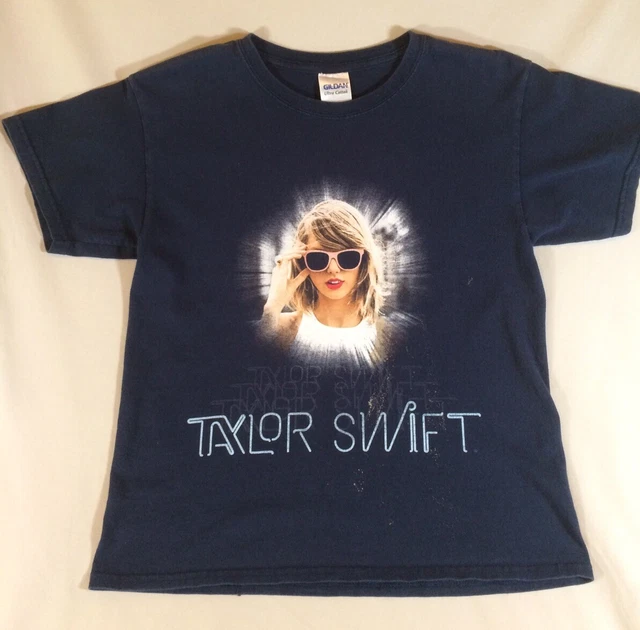 Taylor Swift The 1989 World Tour T-Shirt 2015 Concert Band Youth M Medium YM