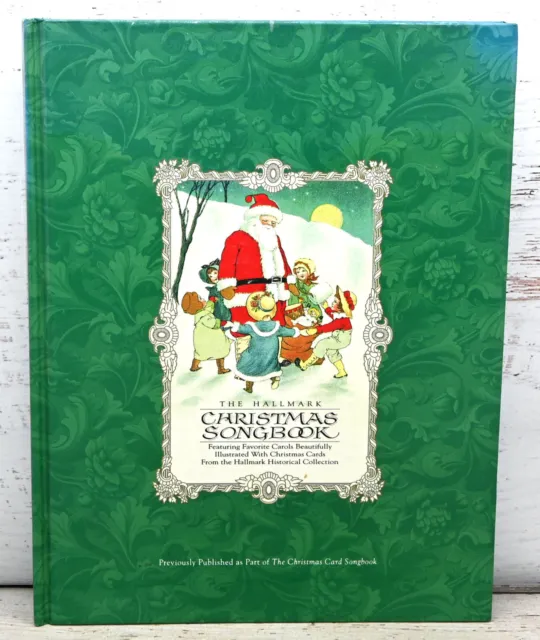 The Hallmark Christmas Songbook 1993 Guitar Piano Vocal Illustrated Vintage HC