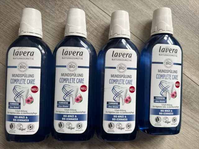 LAVERA Mundspülung Complete Care fluoridfrei 4 x 400ml