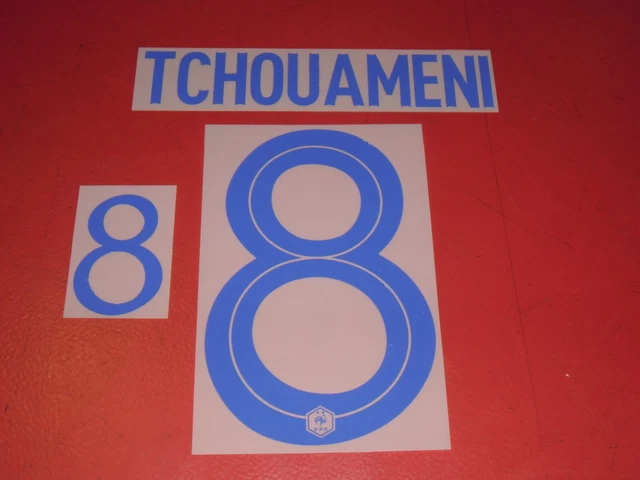 Flocage Benzema France Extérieur 2022-23 – Officiel Monblason, Fabrication Française