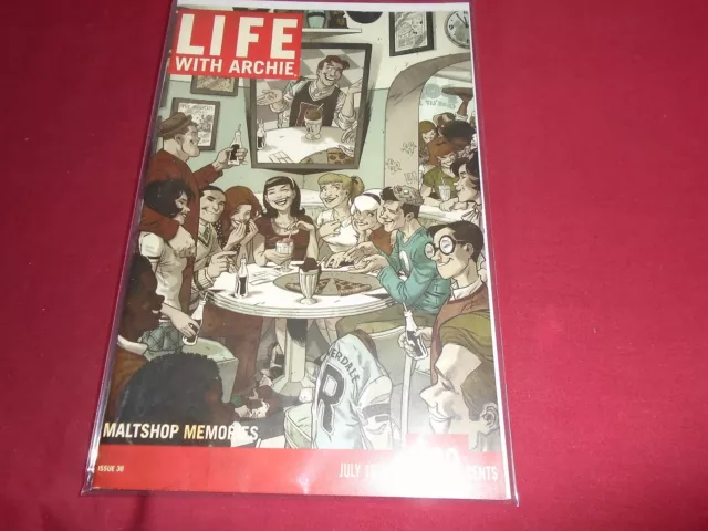 LIFE WITH ARCHIE #36 Ramon Perez Variant Archie Comics 2014 NM