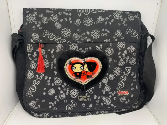 Vintage Pucca Funny Love Messenger Bag BRAND NEW RARE