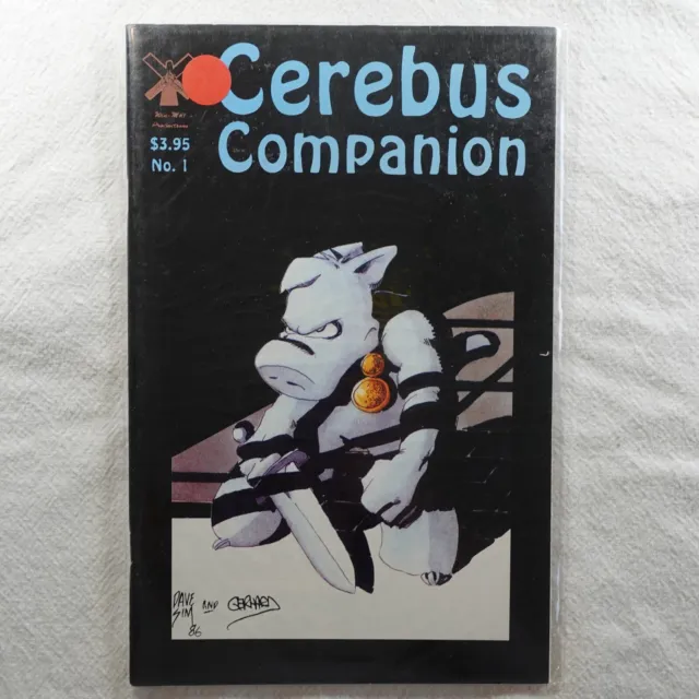 Cerebus Companion Issue 1 Aardvark-Vanaheim Comic Book BAGGED AND BOARDED