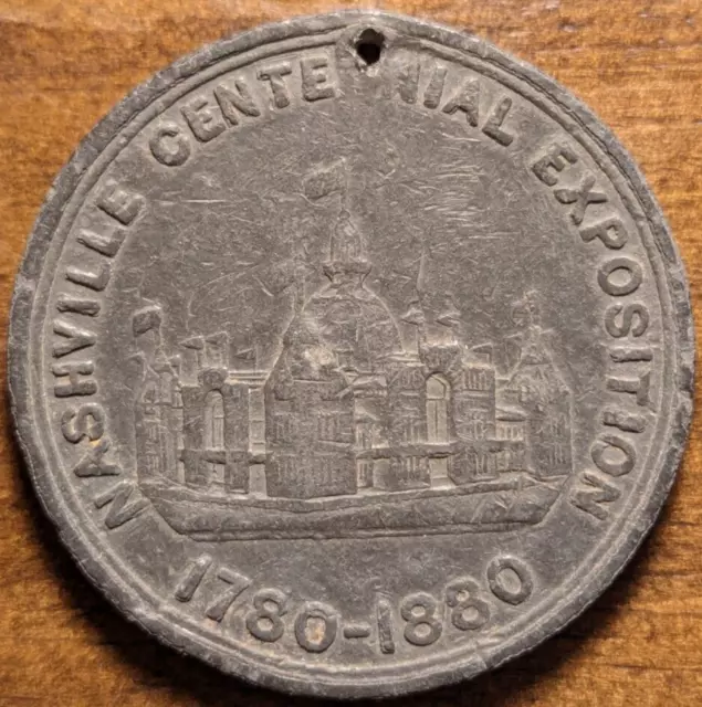 1880 Nashville Tennessee Centennial So Called Dollar Medal Andrew Jackson