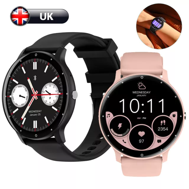 Smart Watch with Bluetooth Call Heart Rate Blood Pressure Sports Fitness Tracker