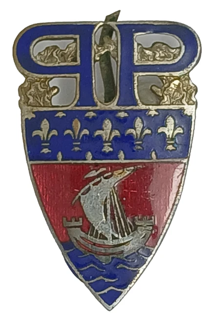INSIGNE POLICE NATIONALE (petit modéle) - Insigne Metal - Accessoires : CGSurplu