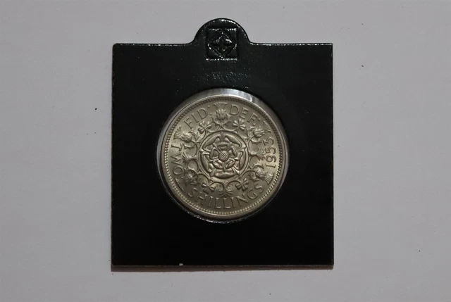 🧭 🇬🇧 Uk Gb Florin 1953 Qeii High Grade B54 #26 Bx3