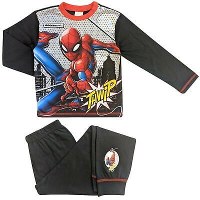Disney Marvel Spider-Man Pyjamas Boys Pjs Ages 4-10 Years -  Choose Size