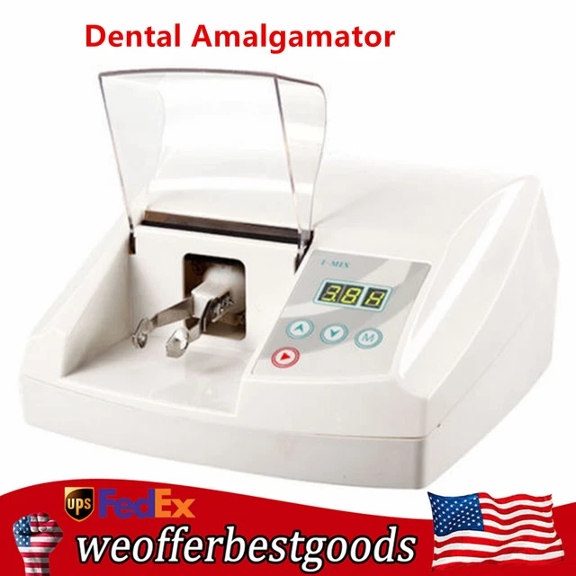 Dental Digital Amalgamator Amalgam Capsule Mixer High Speed Lab Safety Machine