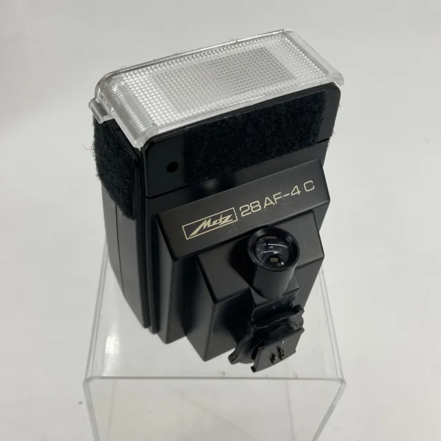 Metz 28 AF-4C Black Rapid Fire Mode Electronic Camera Flash -D10