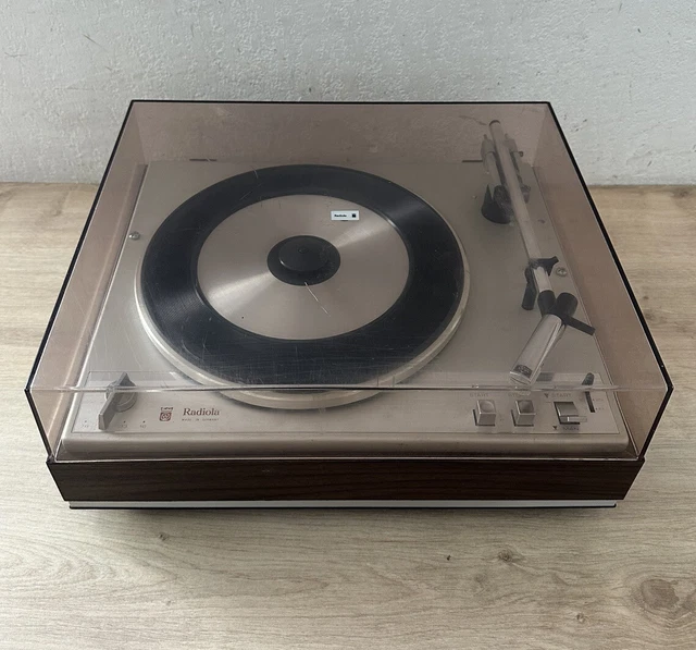 MAGNIFIQUE TOURNE DISQUE Radiola vintage années