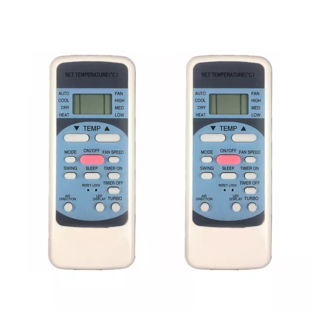 2Pcs Universal Replace R51M/E Air Conditioner Remote Control For Carrier RN51K