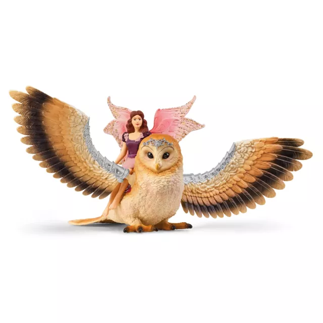 Schleich 70789 Bayala Elfe Glitzer Eule Spielfiguren Set Spielzeug AKZEPTABEL