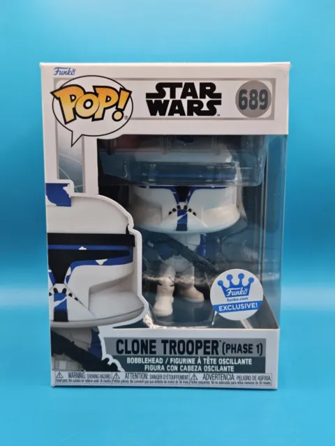 Funko Pop! 689 - Clone Trooper (Phase 1) - Ahsoka - Star Wars - Funko Exclusive