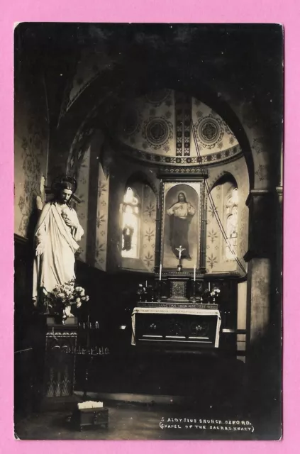 [4617] Oxfordshire R/P Postcard St Aloysius Church Oxford (Chapel Sacred Heart)