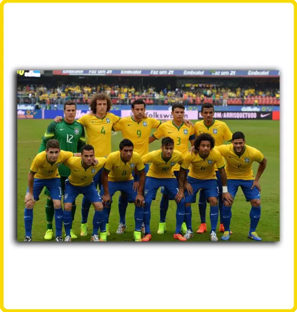 SoccerStarz - Brasilien 11 Spieler Team Pack Südamerika kleine Fußballfiguren 3