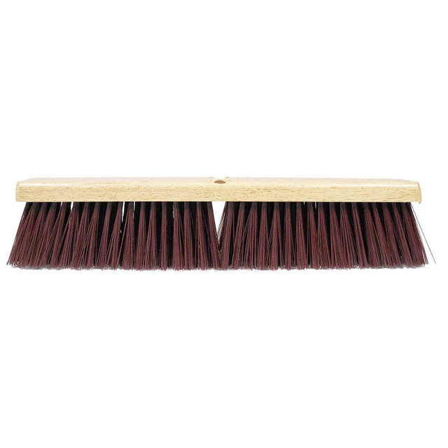 TOUGH GUY 90754 Floor Brush Head,Threaded,24" Sweep Face