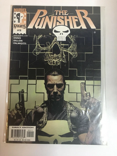 Punisher 2000 #5 #6 Ennis Dillon Marvel Knights Comics Bradstreet
