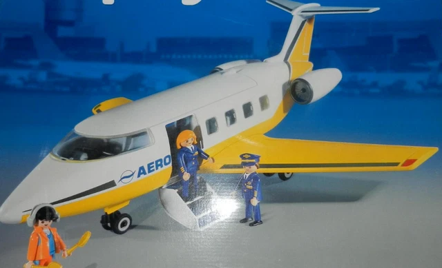 Figurines Playmobil éboueur / Aiguilleur D'aéroport - Lot Occasion, Références Diverses